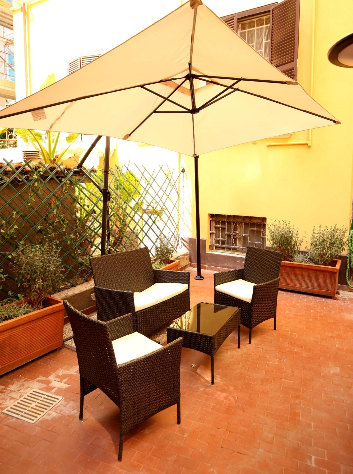 Apartmán Armuzzi Garden, Roma E Mare Lido di Ostia Exteriér fotografie